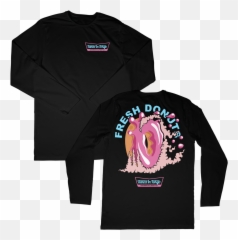 Fresh Donuts Longsleeve Black Emoji,Tokyo Emotion O Racing