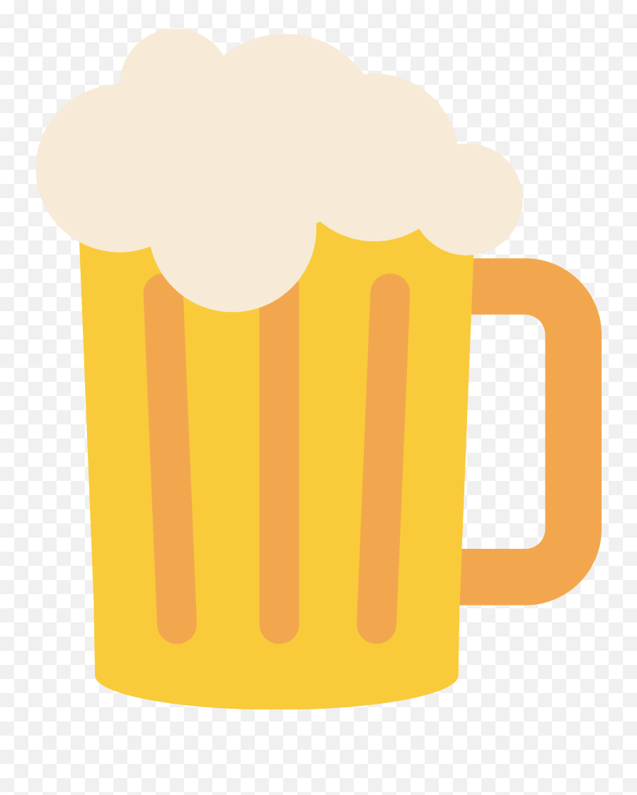 Beer Mug Emoji - Emoji Chela,Beer Emoji