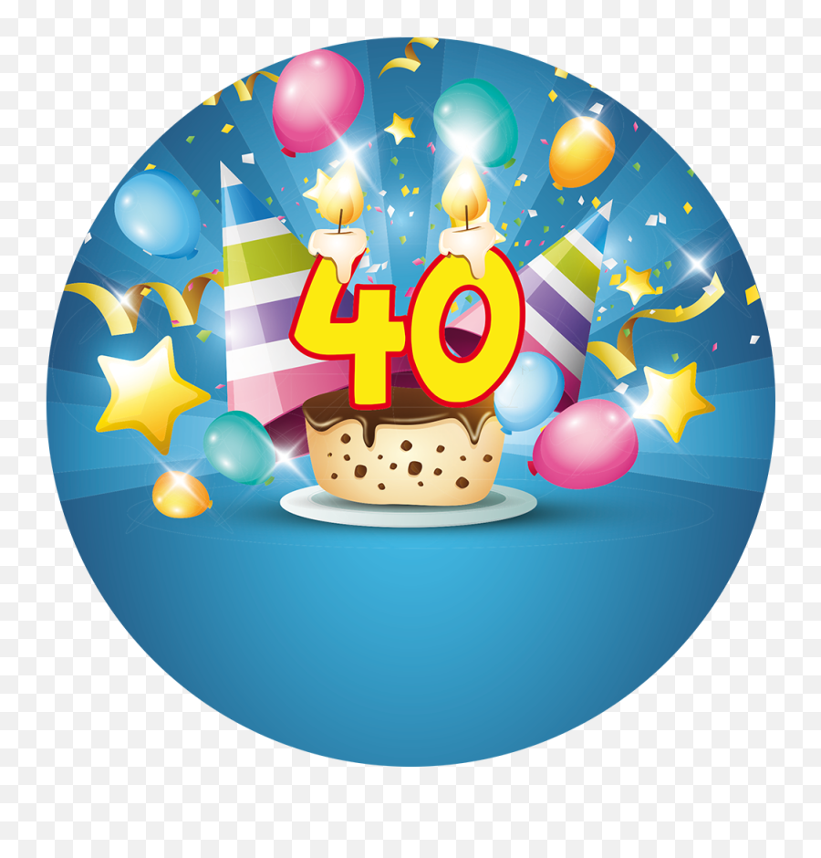 Anniversaire 40 Ans - Bonbon France Emoji,Emoticon Anniversaire