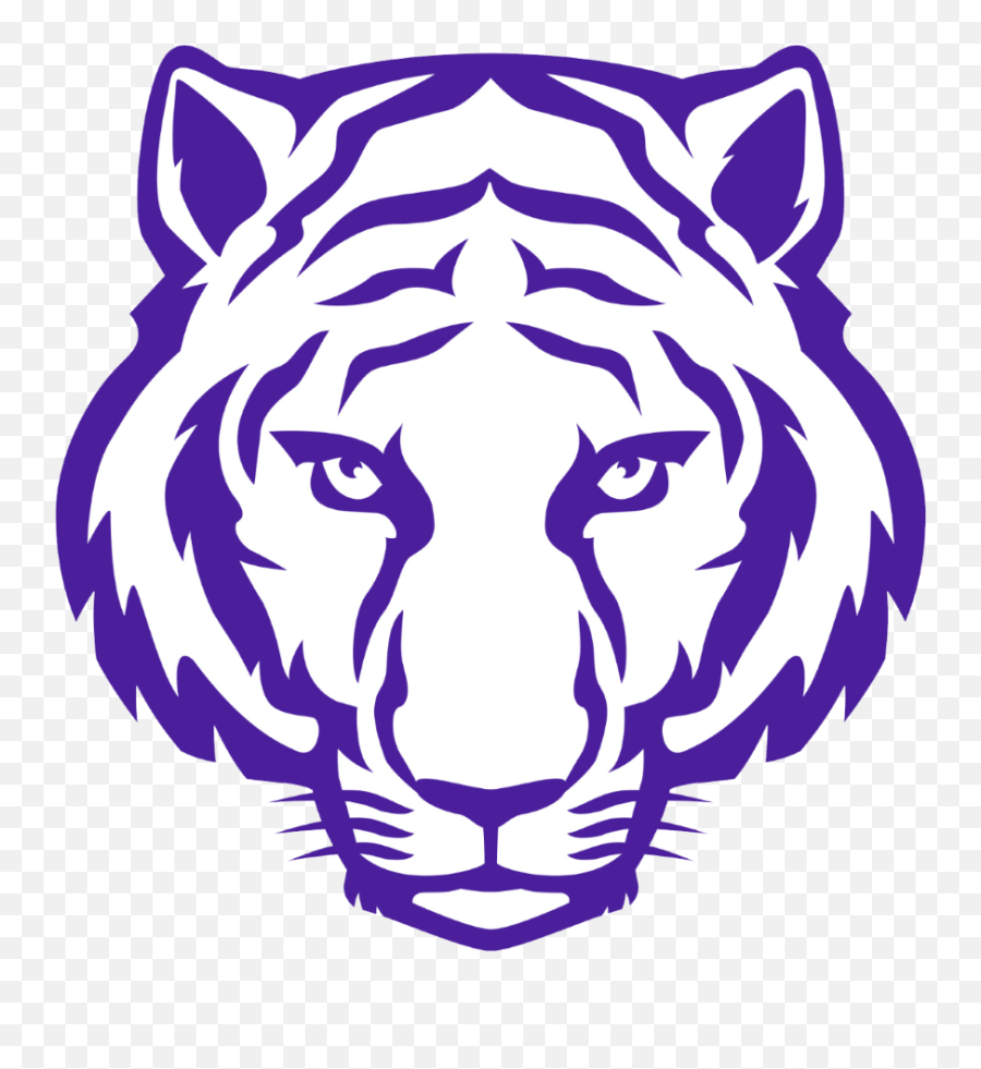 Purple Clemson Tiger Paw - Clip Art Library Emoji,Lsu Tiger Emoji