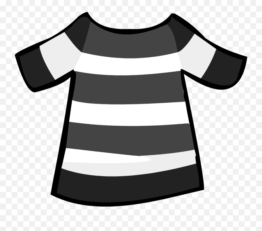 Sailor Clipart Striped Shirt - Club Penguin Free Items Png Short Sleeve Emoji,Pizza Emoji Shirt