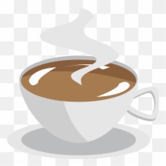 Hot Beverage Emoji Clipart,Coffee Cup Emoji