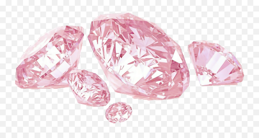 Pink Diamond Shiny Sparklefreetoedit - Transparent Pink Diamonds Png Emoji,Pink Diamond Emoji