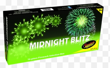 Midnight Blitz By Standard Fireworks Niteforce Fireworks - Fireworks Emoji,New Years Eve Emoticons