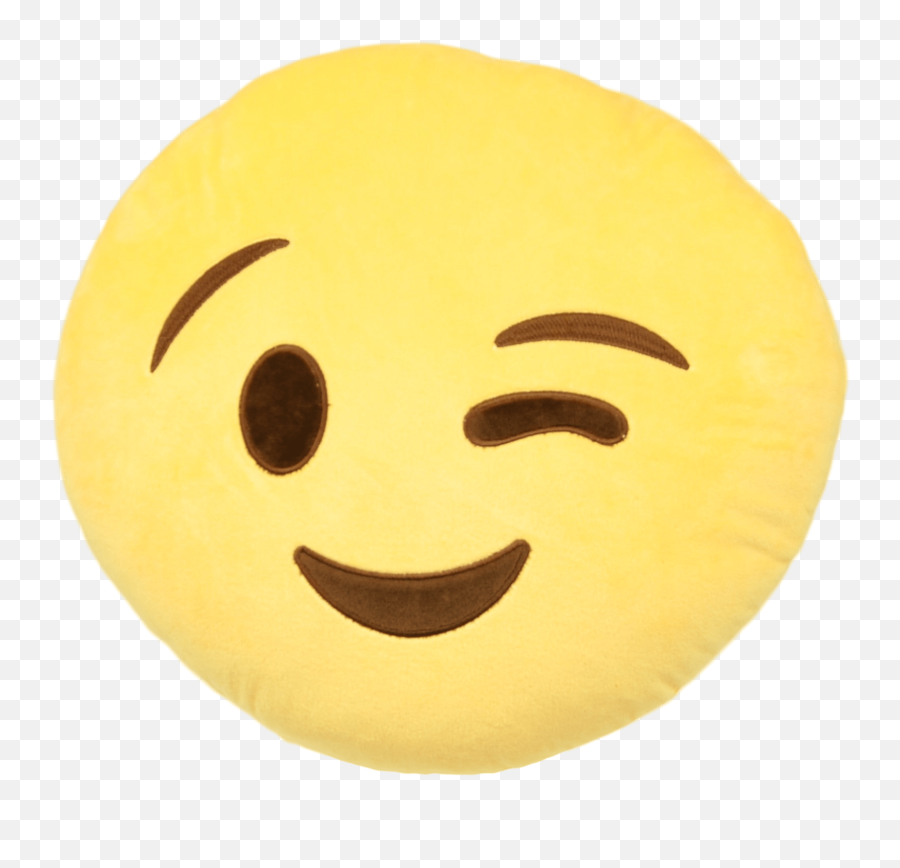 Emojikudde Med Blinkande Öga - Happy Emoji,Vad Betyder Emoji Smileys