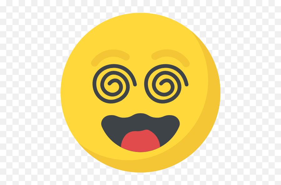 Hypnotized - Dizzy Confused Emoji,Hypnotized Emoji