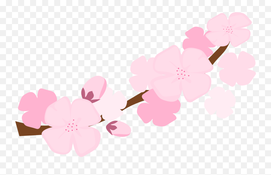 Flowers Png Tumblr Cherry Blossom Emoji - Cherry Blossom Clipart Png,Cherry Blossom Emoji