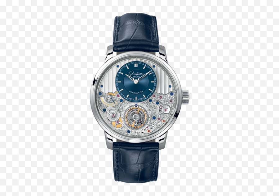 Senator Chronometer Tourbillon Limited Edition - Glashütte Peak Tram Emoji,Emotion Floating Roller