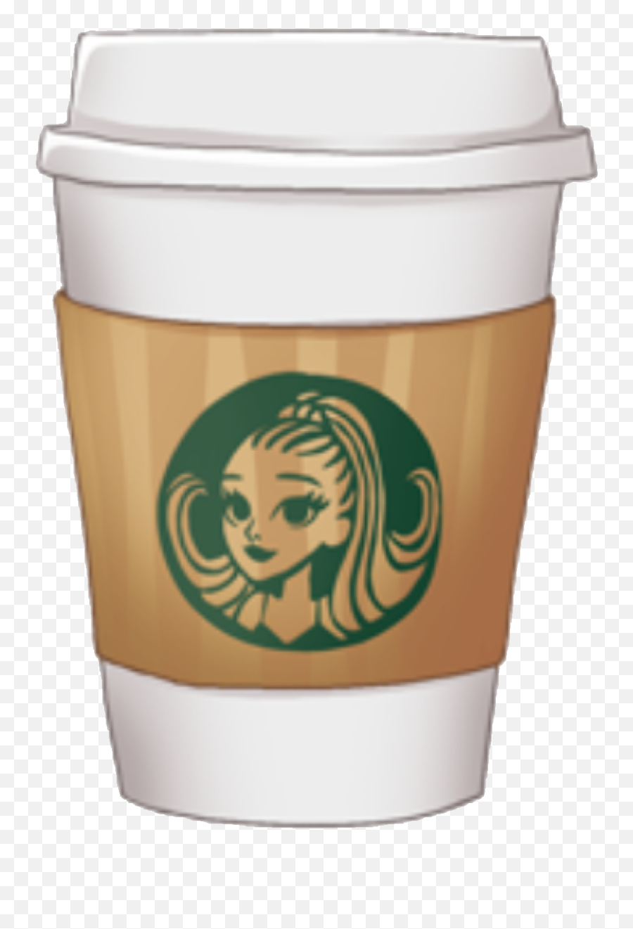 Arianagrande Arimoji Sticker - Ariana Grande Bottle Starbucks Emoji,Starbucks Emoji