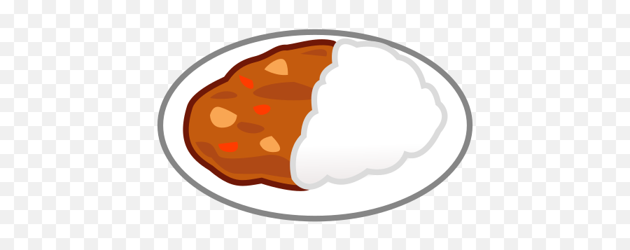 Curry And Rice - Curry And Rice Cartoon Emoji,Rice Bowl Emoji