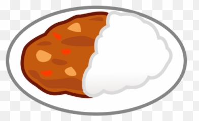 Curry And Rice - Curry And Rice Cartoon Emoji,Rice Bowl Emoji
