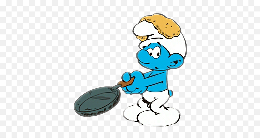 Frittataomelettethesmurfs Sticker By Nrggiulia83 - Fictional Character Emoji,Omelette Emoji