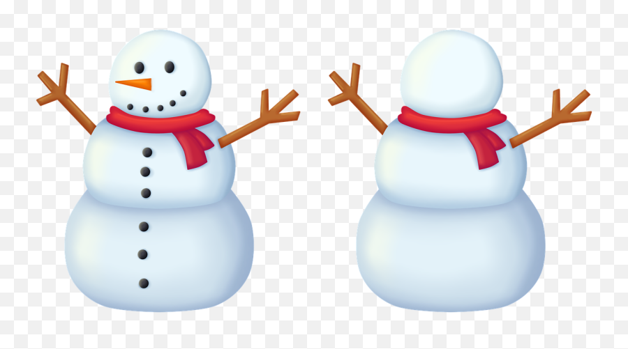 Snowman Christmas Decoration - Happy Emoji,Snowman Emotions