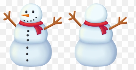 Snowman Christmas Decoration - Happy Emoji,Snowman Emotions