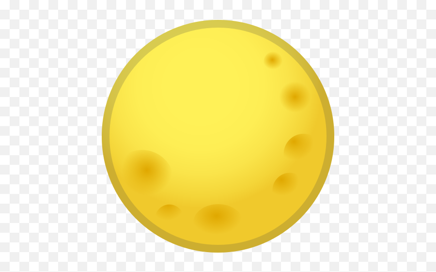 Luna Llena Emoji - Dot,Emoji De La Luna Negra