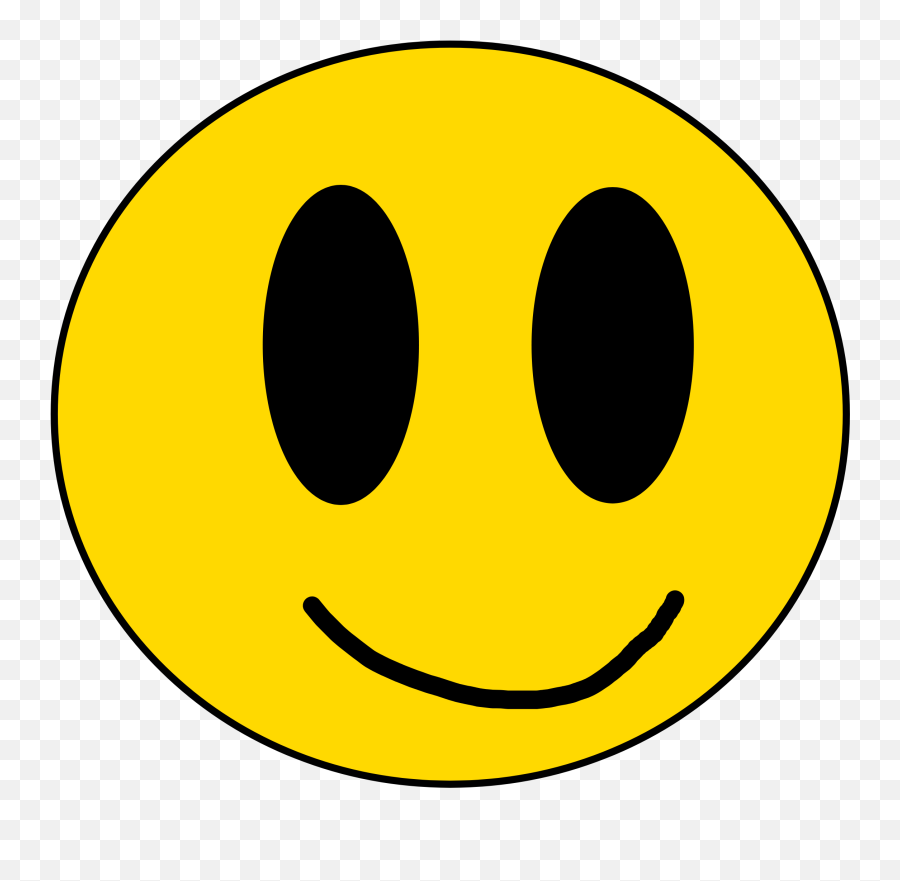 Smile Happy Face Emoji Sticker By Julia - Solid Angle,Smiling Emoji