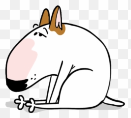 Sleepy Sticker - Bull Terrier Gif Emoji,Zodiac Rat Emoticon