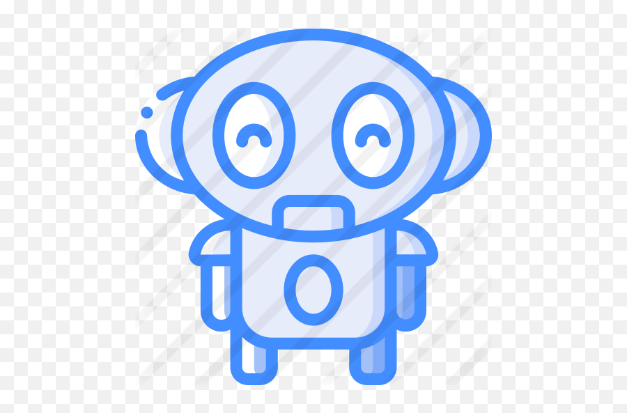 Robot - Dot Emoji,Bot Emoji Icon