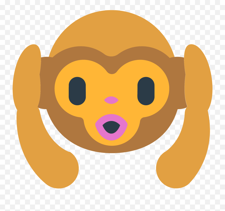 Hear - Mozilla Hear No Evil Monkey Emoji,Emoji Green Hear