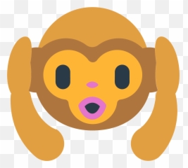 Hear - Mozilla Hear No Evil Monkey Emoji,Emoji Green Hear