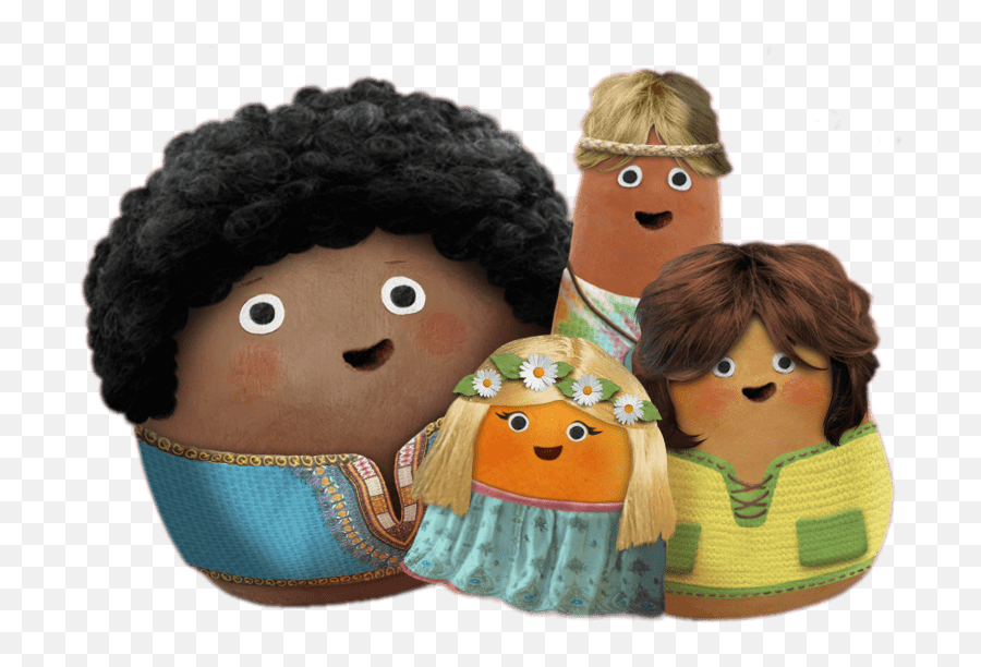 Small Potatoes Flower Power - Small Potatoes Transparent Emoji,Toot Off Of The Emoji Movie