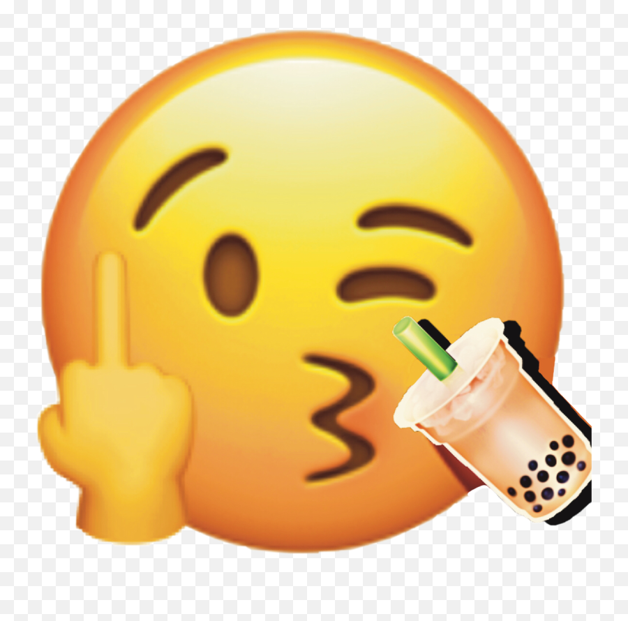 Boba Tea Emoji Sticker - Emoji,Boba Emoji