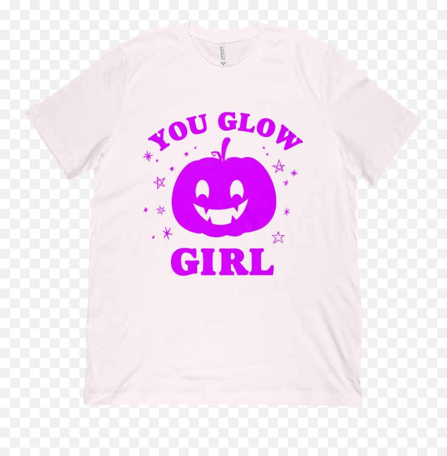 Unisex Bc 3001 Soft You Glow Girl - Short Sleeve Emoji,Emoticon Fantasyfoorball Name