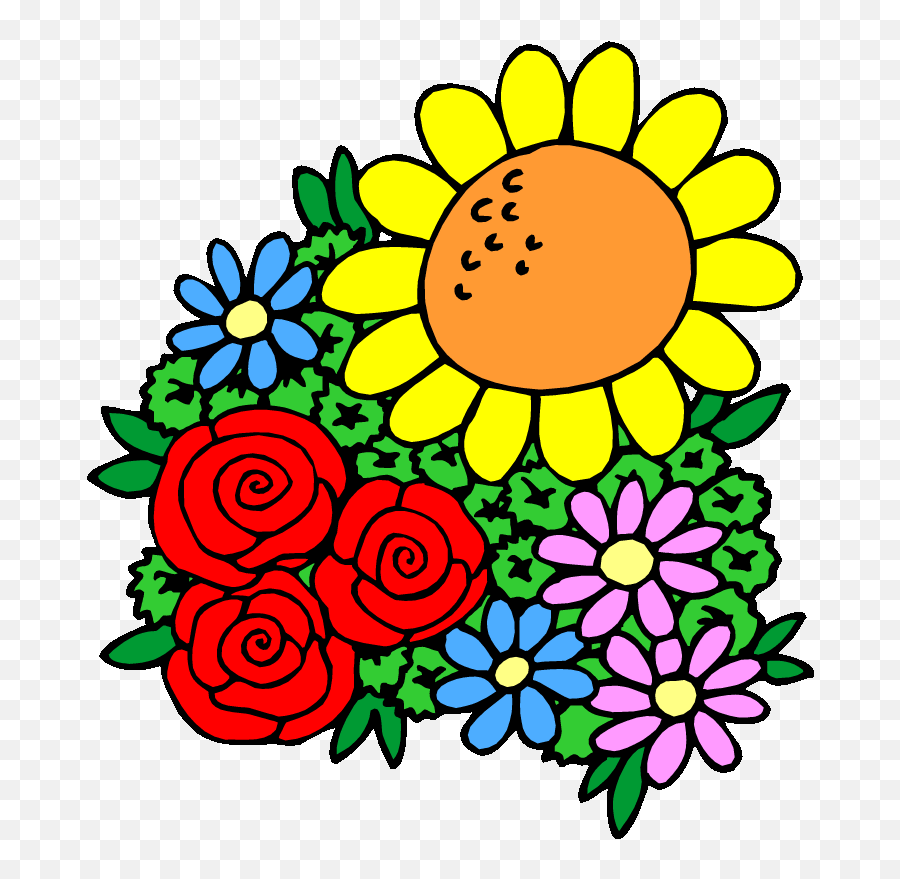 Free Free Spring Flower Clipart - Plants And Flowers Kids Emoji,Spring Break Emoji