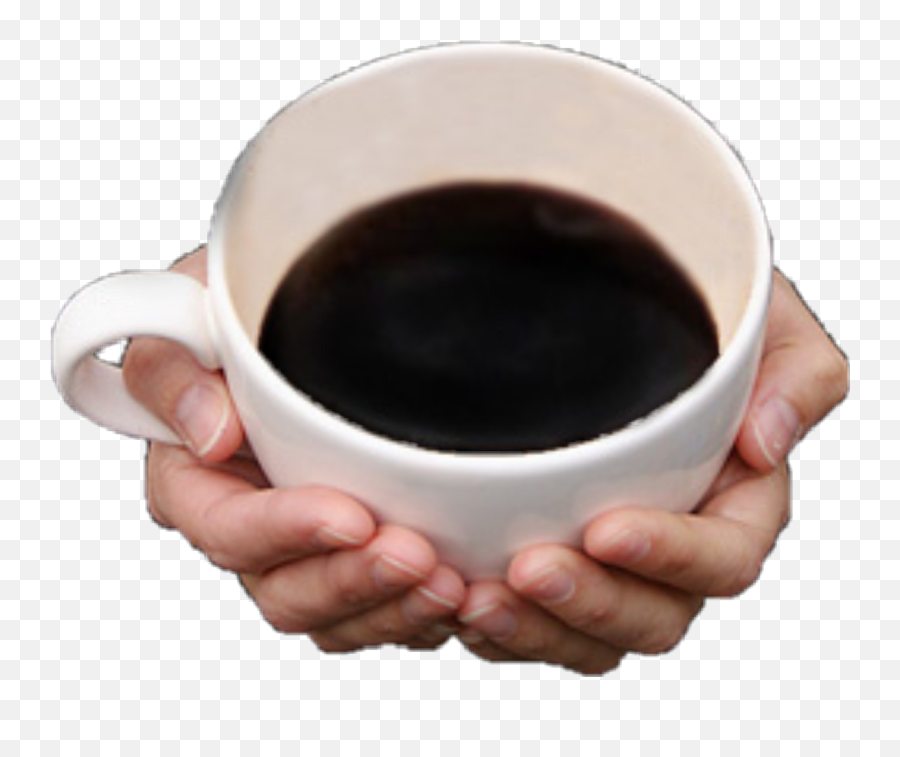 Ftestickers Hands Cup Coffee Sticker - Saucer Emoji,Coffee Emoji Facebook Windows