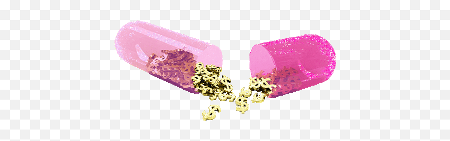 Top Alison Pill Stickers For Android U0026 Ios Gfycat - Transparent Tumblr Pink Money Emoji,Uterus Emoji