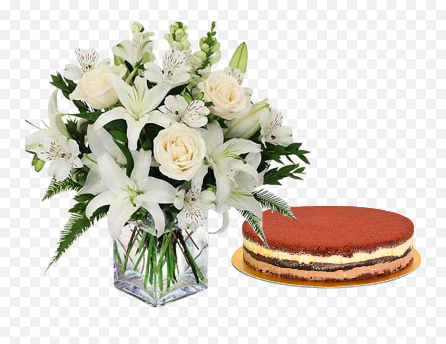 Occasion Birthday Gift - White Funeral Flowers Emoji,Emoji Cake Ideas Letter J