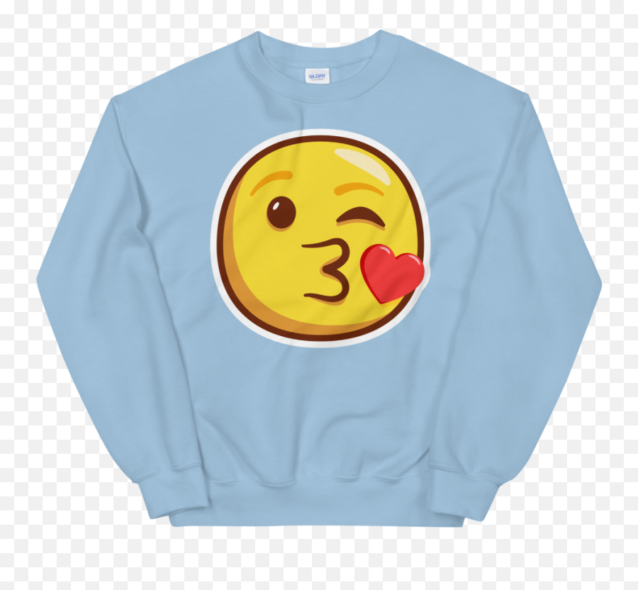 Kissy Face Sweater Xplcit Customs - Sushi Cat Shirt Emoji,Emoticons Kissy Face