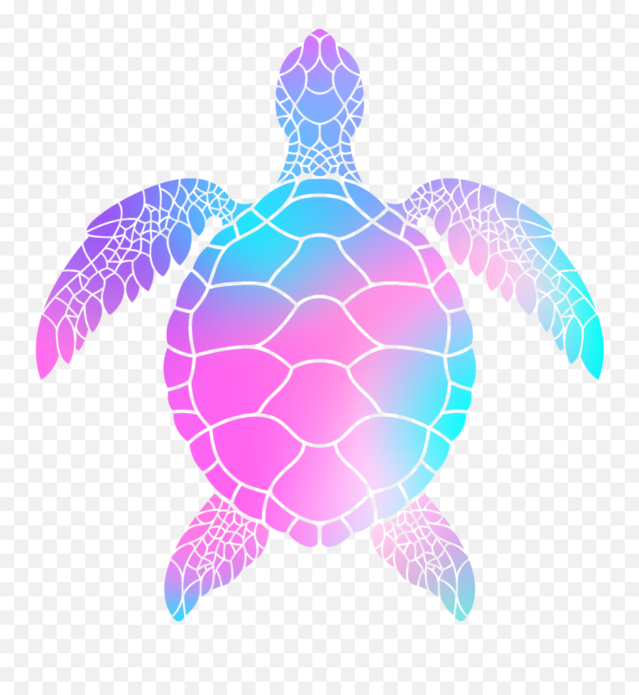 Summer Sea Sticker - Turtle Vector Emoji,Sea Turtle Emoticon