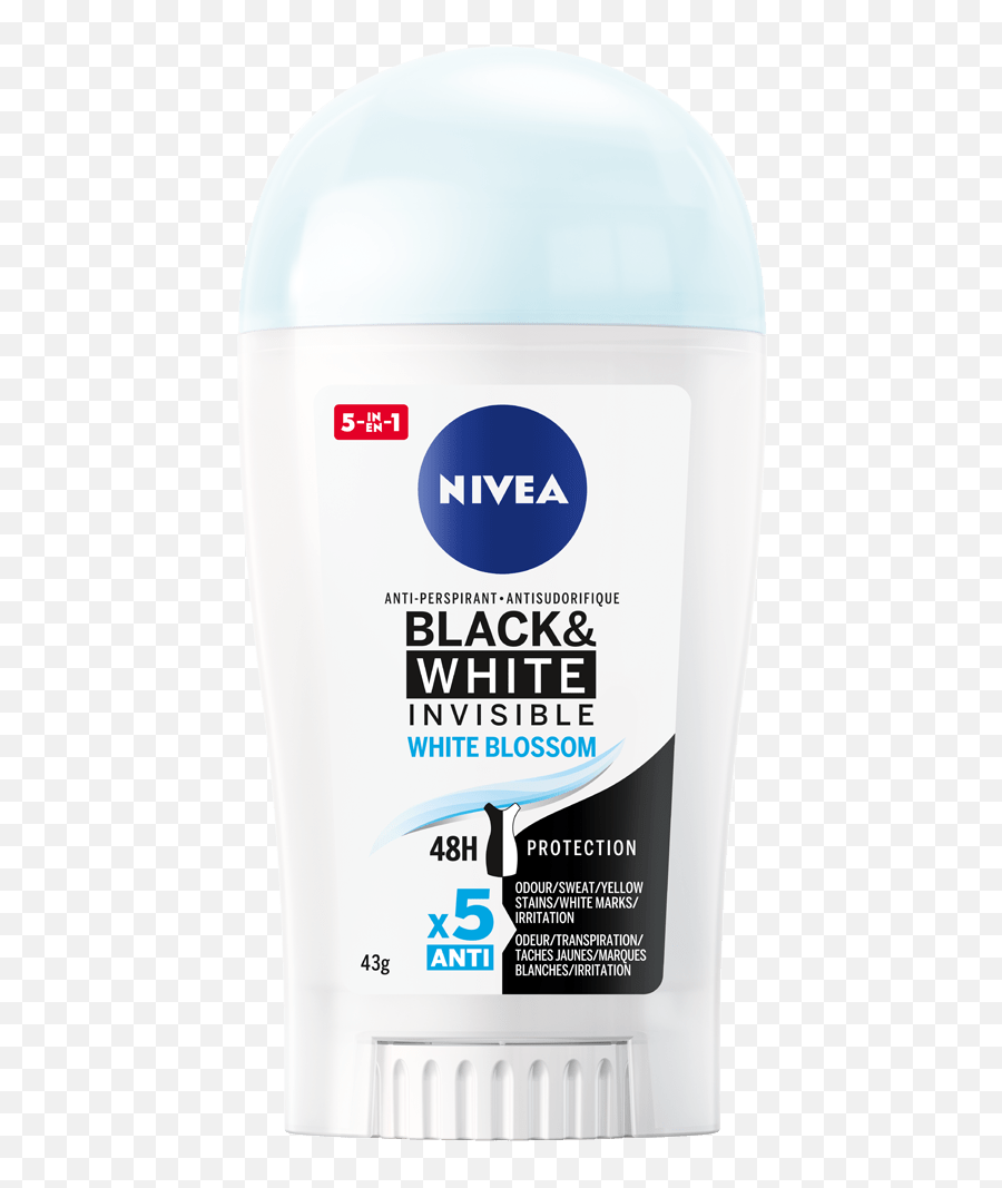 Stress Protect Antiperspirant Stick - Nivea Black And White 43g Emoji,Yes Man Emotions Deo