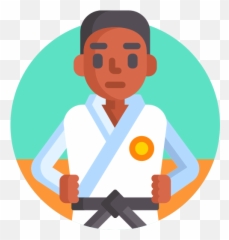 Karate Sport Sports Free Icon Of Sport - Marial Arts Icon Png Emoji,Martial Arts Love Emoticon