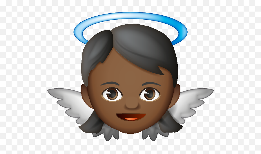 Learn These Black Girl Emoji Images - Black Angel Emoji,Brown Skin Haircutting Emojis