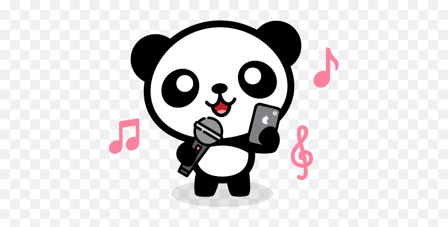 Learn Mandarin Through Songs Pandarin - Dot Emoji,Iphone Singing Emojis