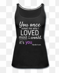 You Once Asked Me Who I Loved Most In The World - Hardin Active Tank Emoji,Hardin & Larsen (2014, Emotion)