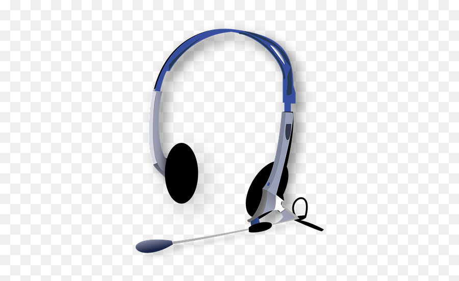 Free Head - Headset With Microphone Png Emoji,Images Of Native American Emojis With Headphones