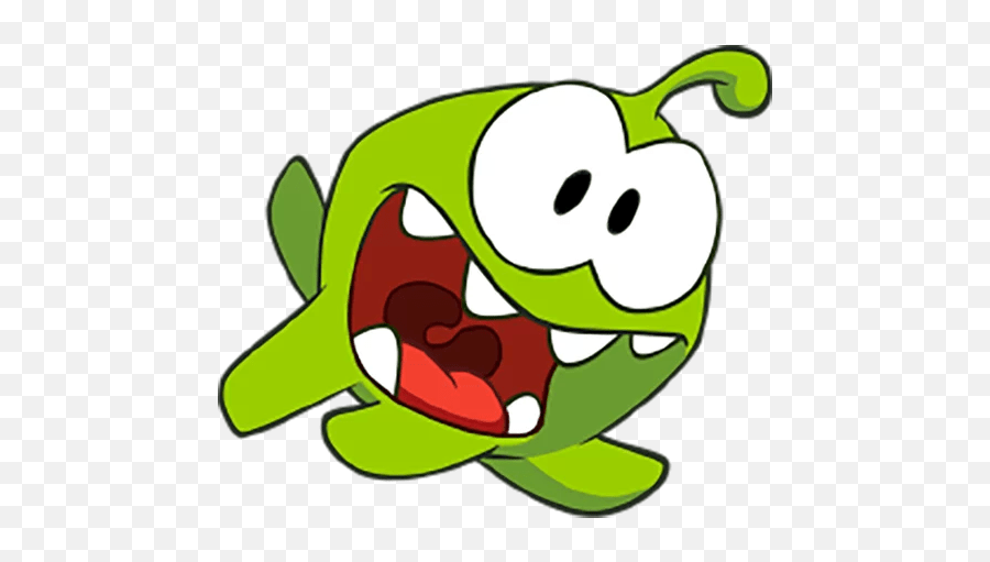 Cut The Rope Stickers - Live Wa Stickers Omnom Emoji,Imoji Dead Emoji