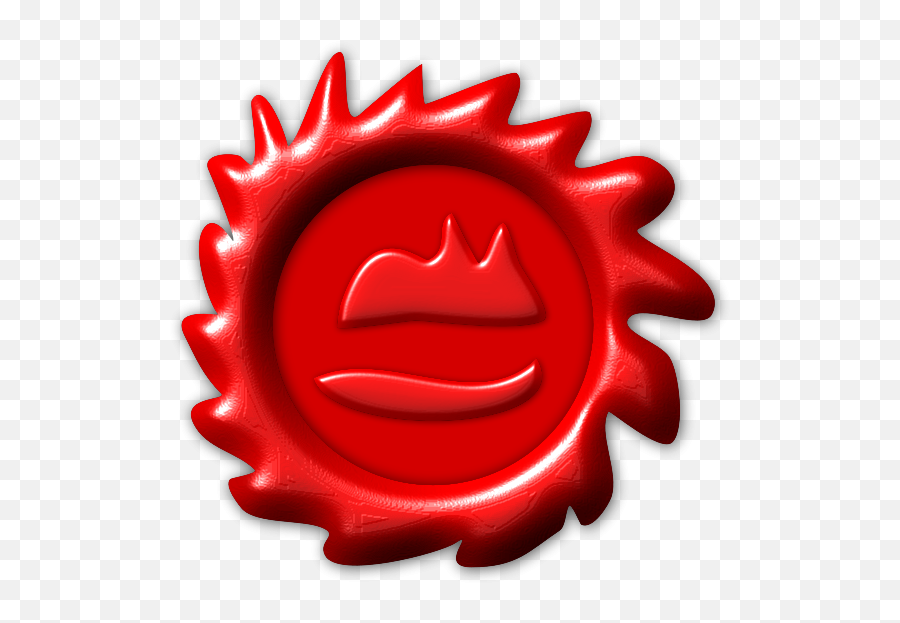 Seal On Red Wax On A Black Background Free Image Download - Icon Transparent Seal Emoji,Approve Emotions Clipart