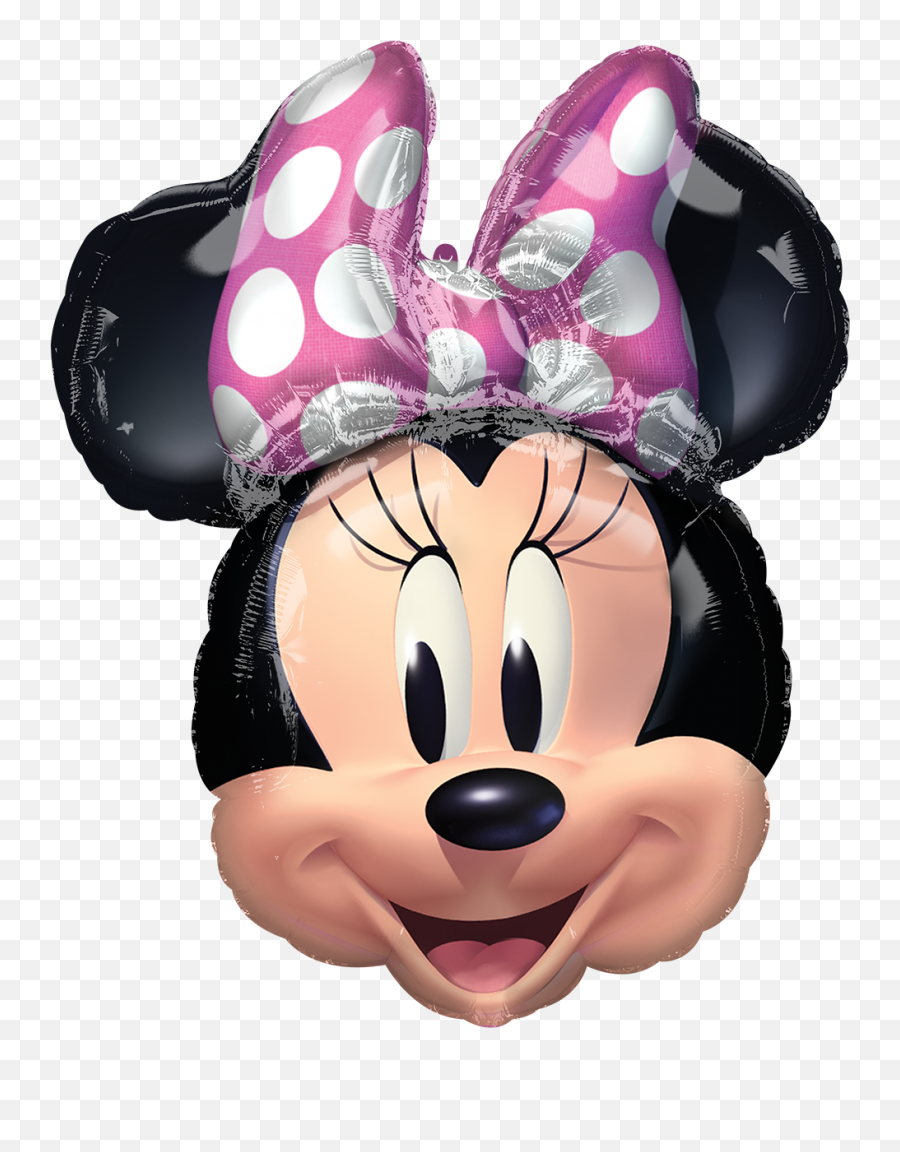 Minnie Mouse U0027foreveru0027 Confetti Filled Latex Balloons 6ct Emoji,Happy Birthdayhappy Face Emoji