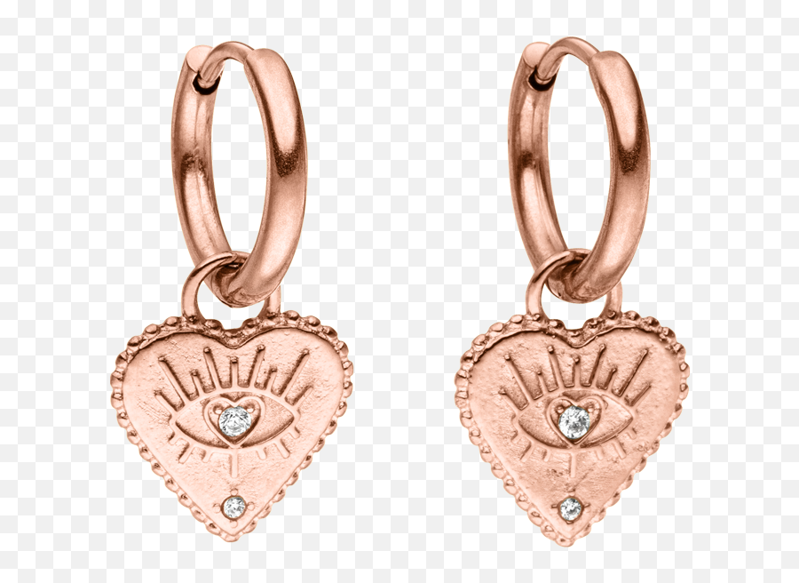 Earring Sparkle Heart U2013 Eu Purelei Emoji,Sparkle Heart Emojis