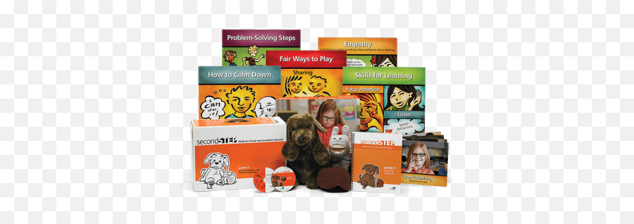 Second Step Elementary Classroom Kit For Grade 1 U2013 Second Step Emoji,Emotion Dog Kit