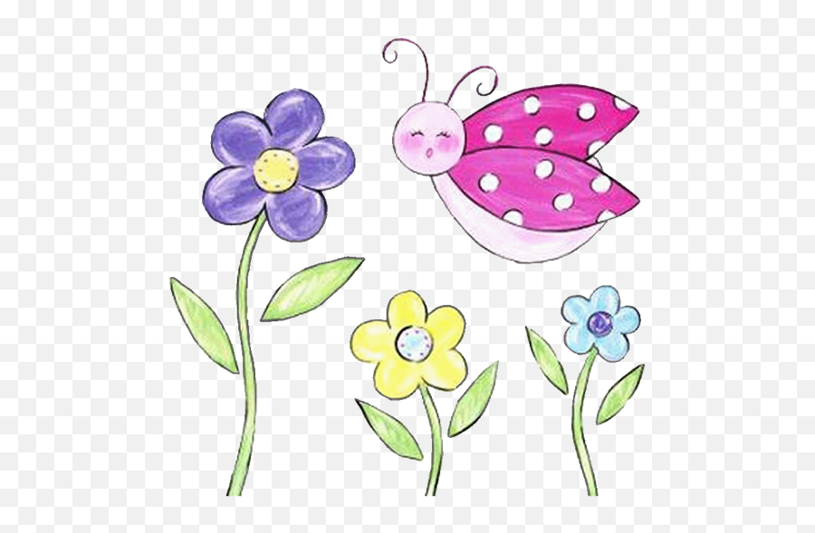 Babyface 183 Flowers With Clipart Birthday Invitations All Emoji,Fowers And Butterfly Emojis