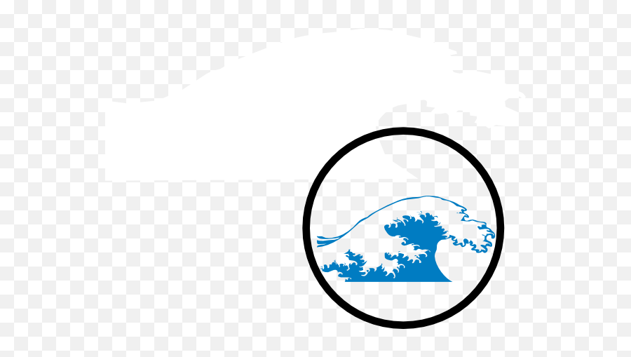 Sea Wave Rise Clip Art At Clkercom - Vector Clip Art Online Emoji,Bluewave Emoji