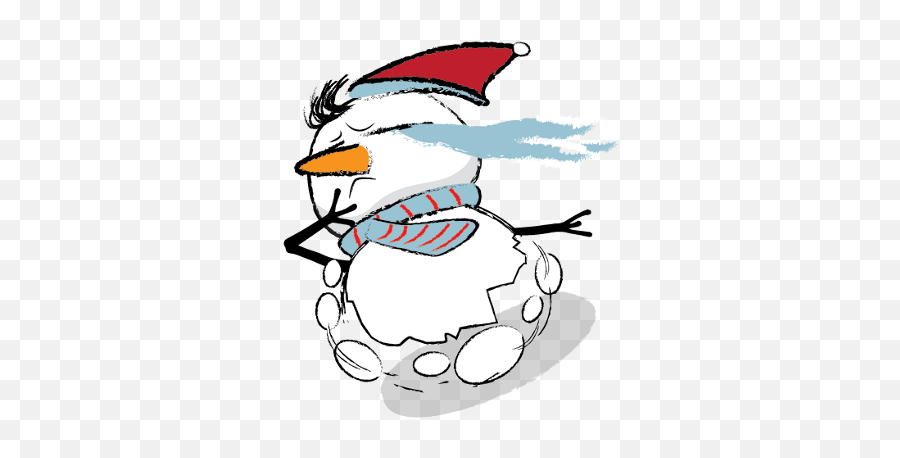 Snowman Emoji Stickers By Tuan Nguyen,Snowball Emoji