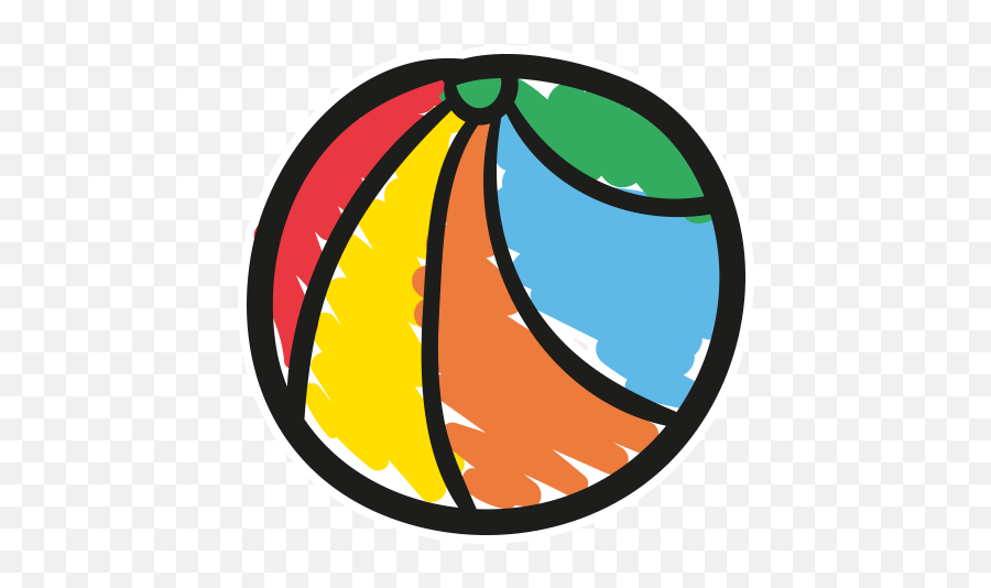 Doodle Color 2 By Marcossoft - Sticker Maker For Whatsapp Emoji,Beachball Emoji