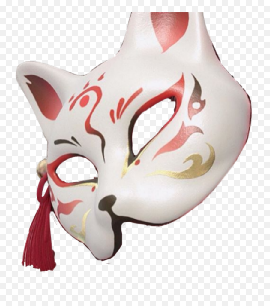Japanesemask Foxmask Sticker - Fictional Character Emoji,Japanese Mask Emoji
