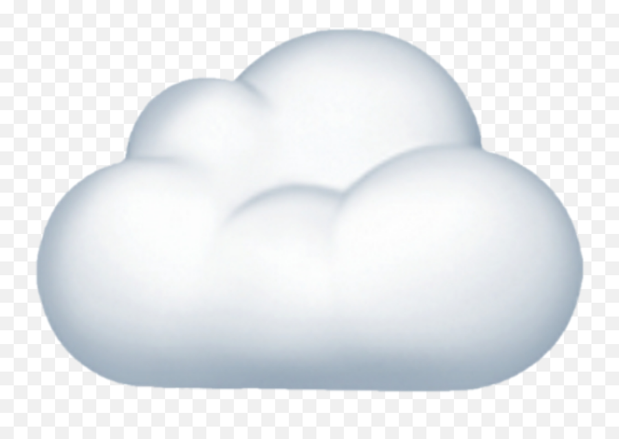 Download White Computing Cloud Emoji Free Download Image Hq - Night,Zip It Emoji